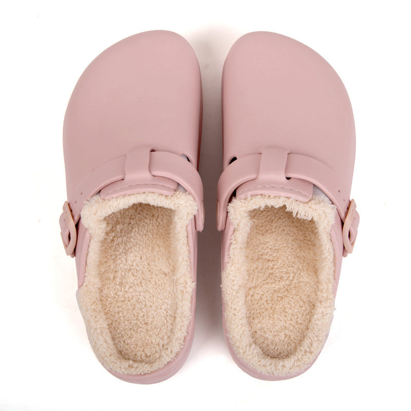 Warm Indoor Mute Couple Household Cotton Slippers Limorista