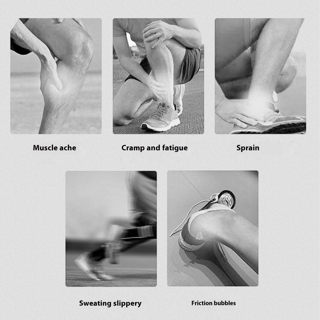 Running Skipping Rope Fitness Outdoor Sports Muscle Energy Calf Socks Limorista