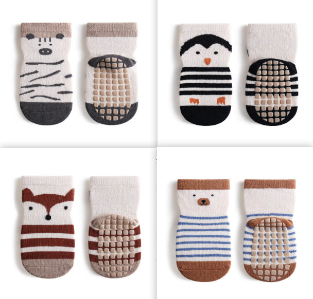 Baby Floor Socks Indoor Full Base Rubber Anti-slip Cooling Insulation Cylinder Limorista