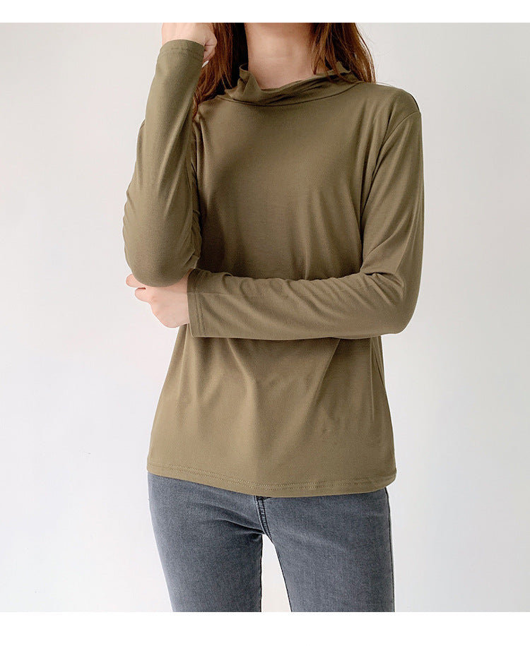 Bottoming Shirt With Modal Autumn Clothes Limorista