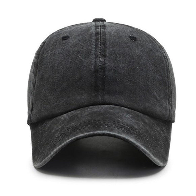 Washed Solid Color Light Board Baseball Cap For Women Limorista