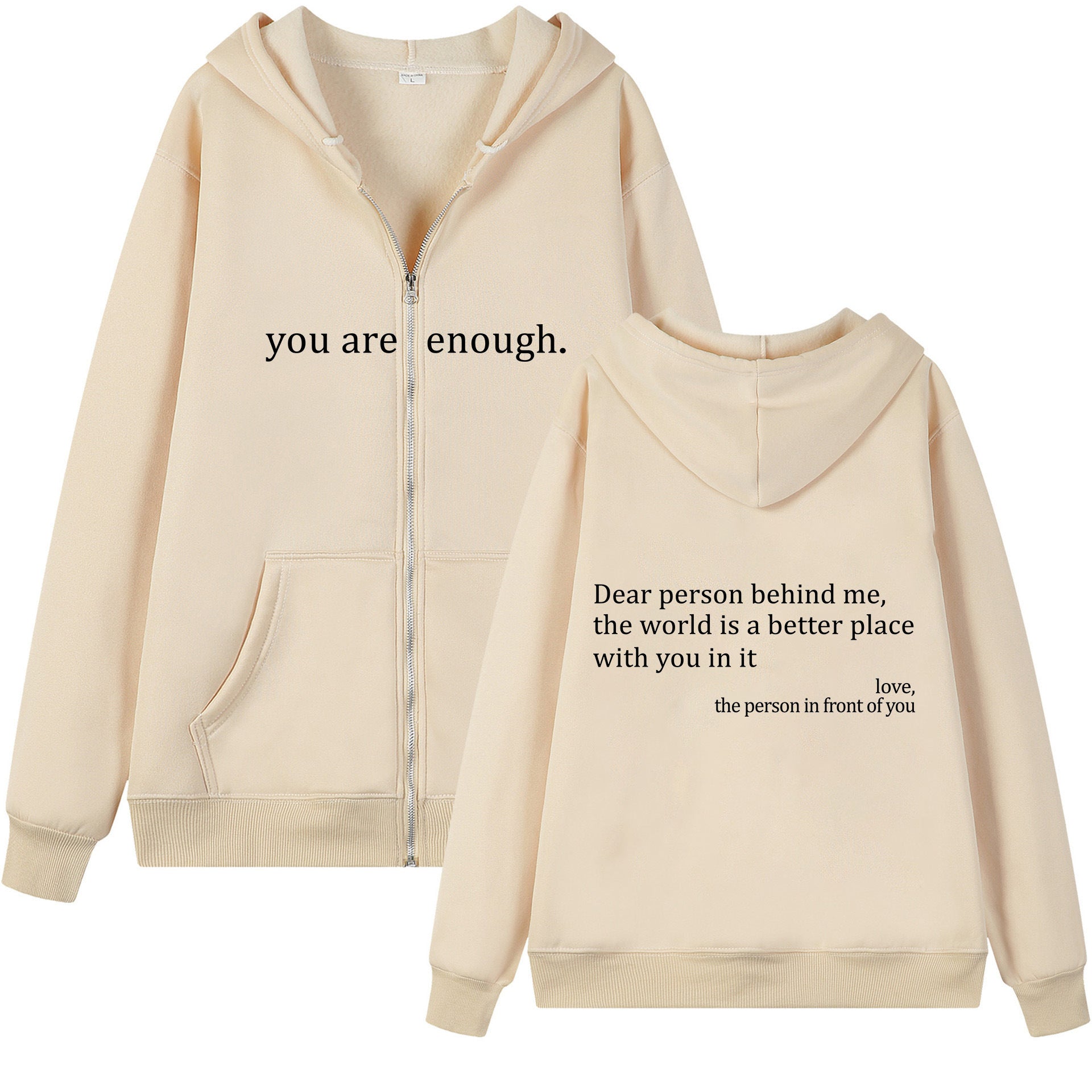 Hoodies Plus Size Sweatshirt Casual Drawstring Zipper Clothes Limorista