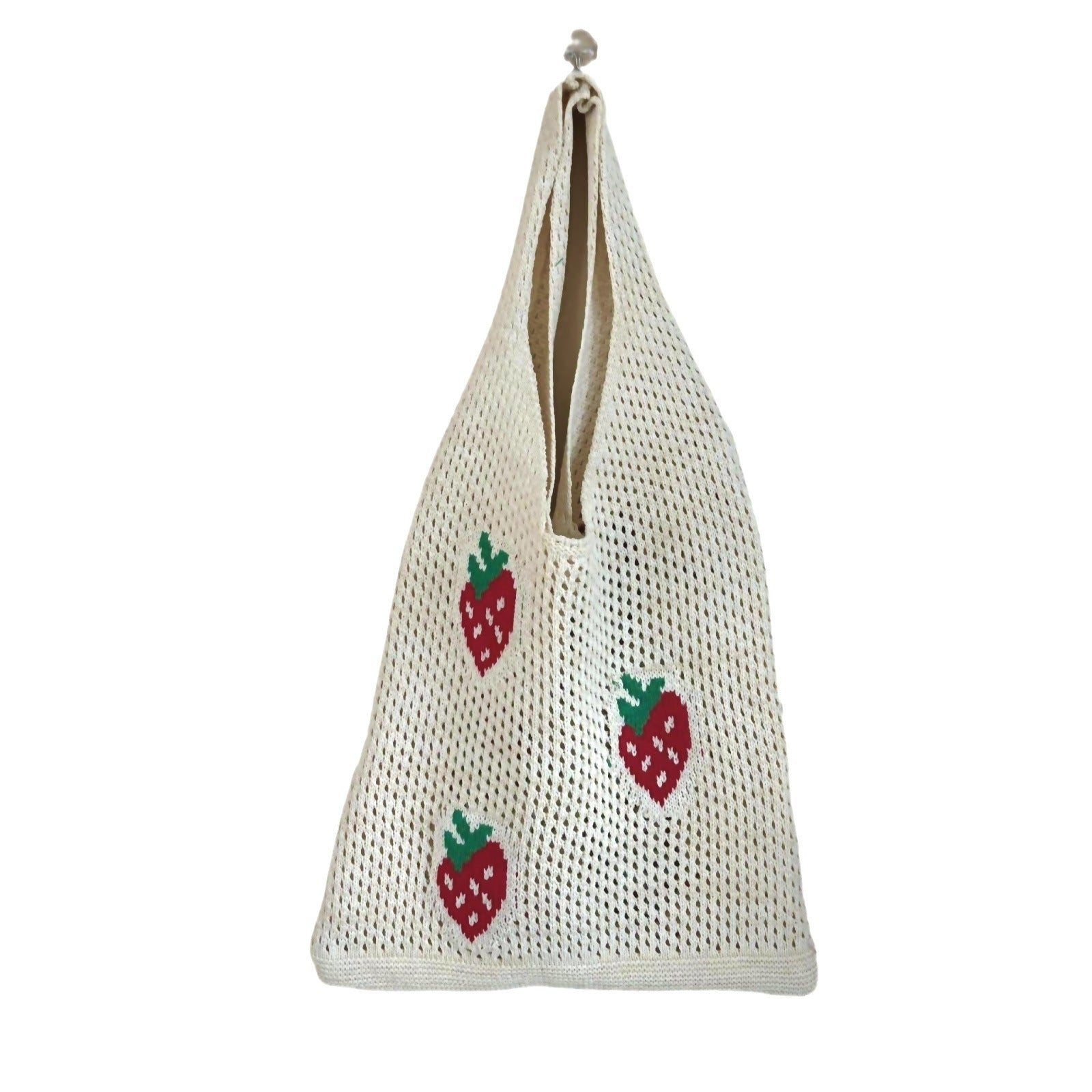 Japanese And Korean Strawberry Knitted Hollow Bag Limorista