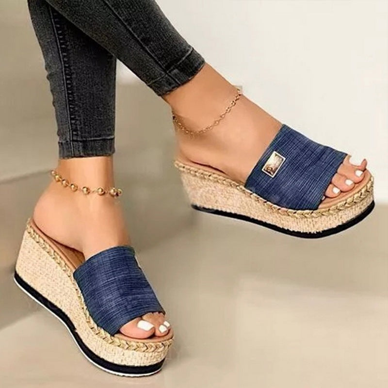 Platform sandals wedge heels fashion sandals Limorista