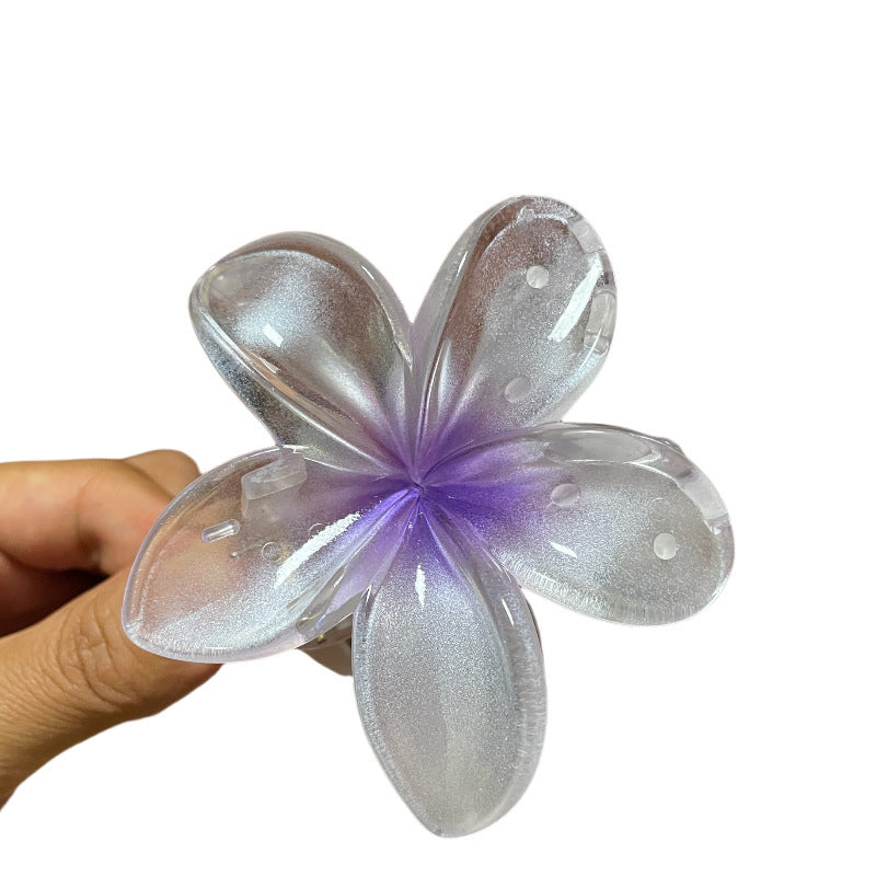 Flower Barrettes Women&