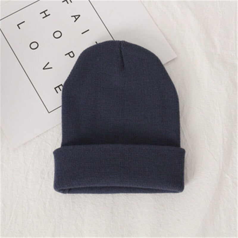 Knitted wool hat autumn and winter Limorista