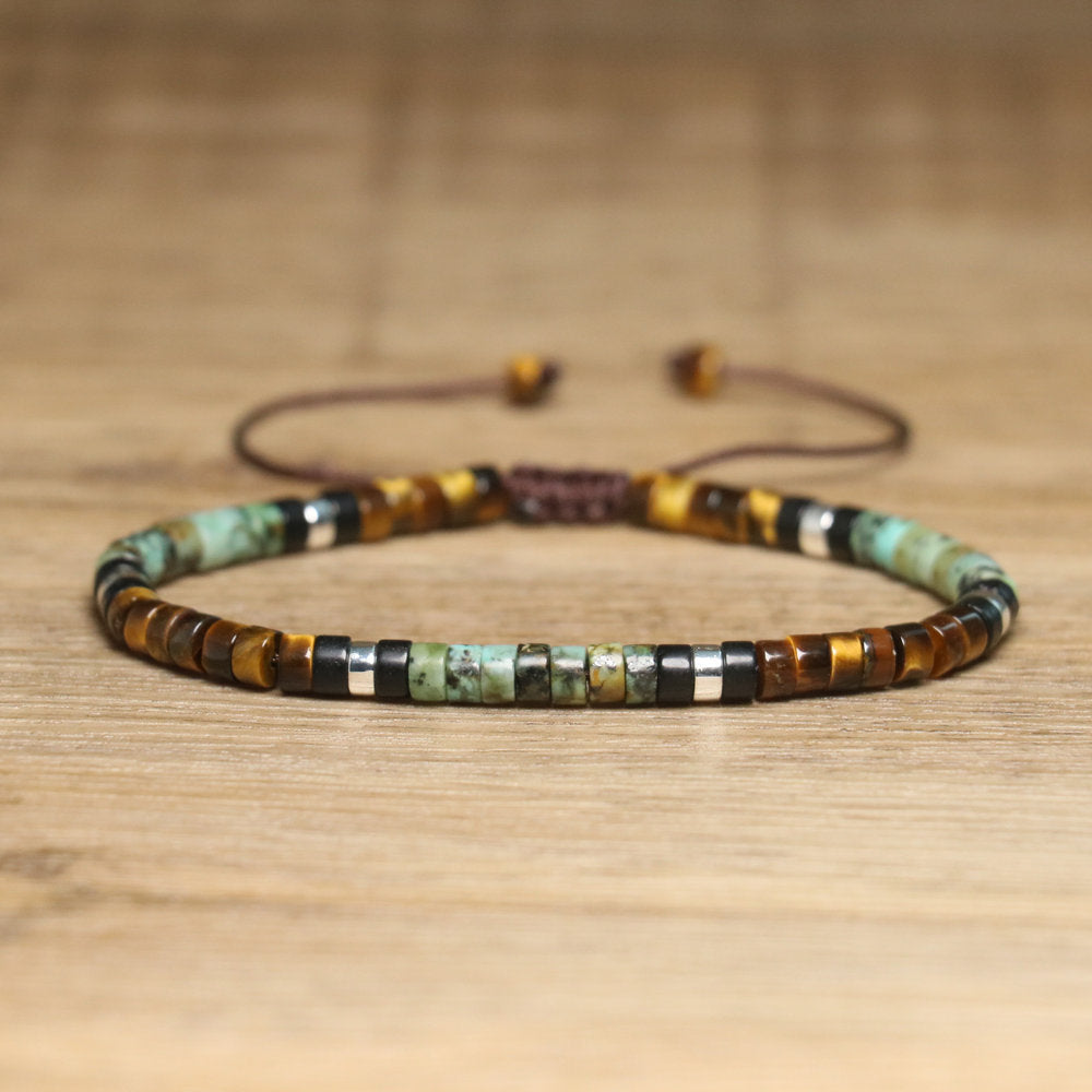 Spacer Beads Beaded Weave Bracelet Women&