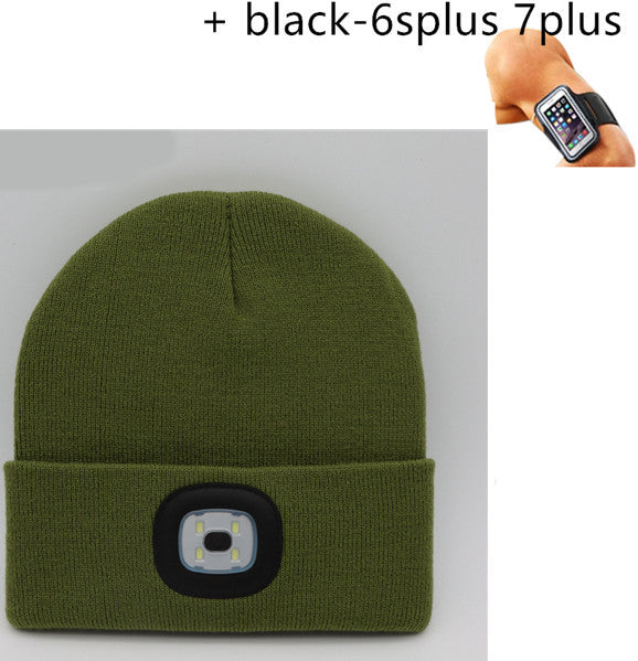 LED luminous knitted hat Limorista