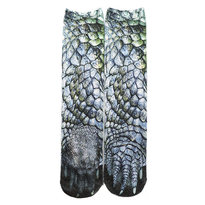 3D animal print socks Limorista