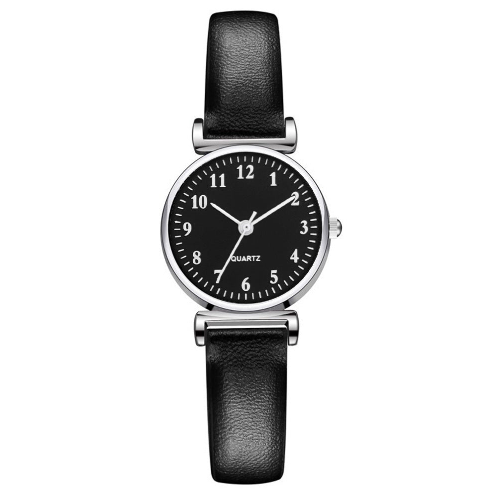 Small And Simple Temperament Student Quartz Watch With Thin Strap Limorista