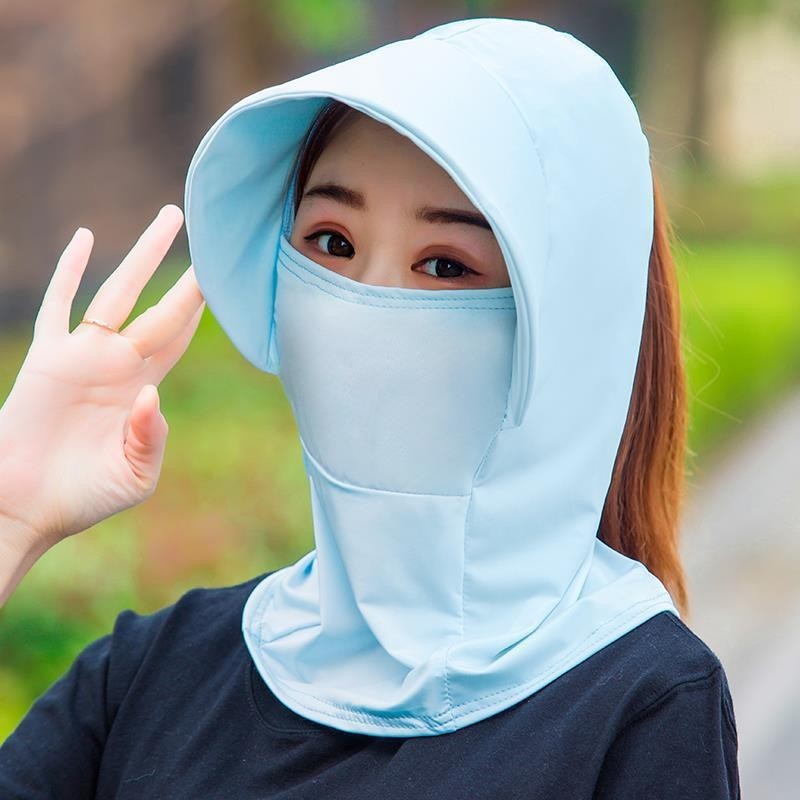Outdoor Sun Hat Ice Silk Sun Protection Neck Protection Hat Limorista