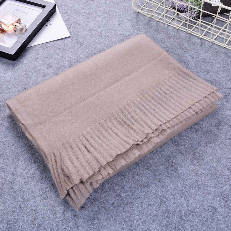 Dual-use cashmere SKY scarf Limorista