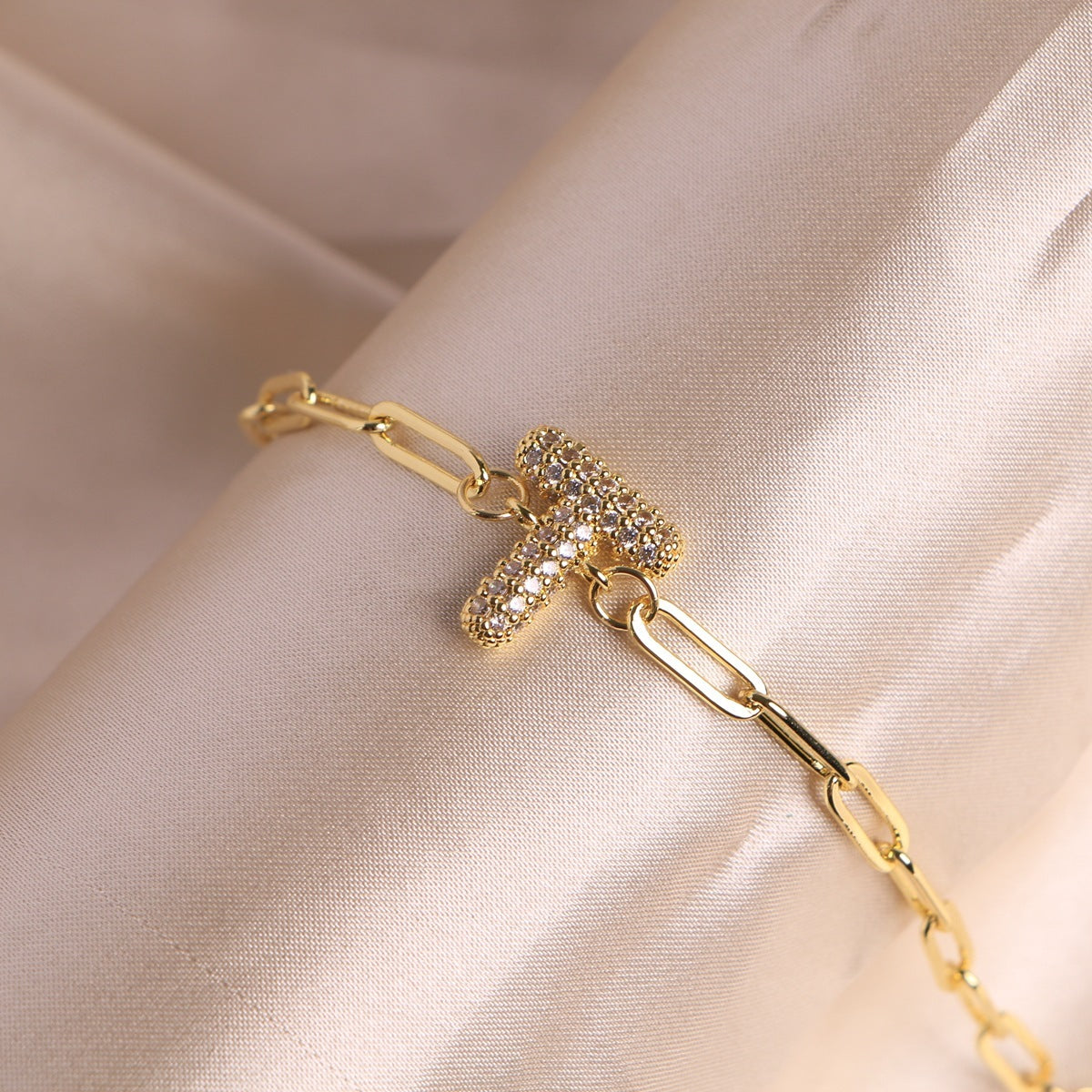 18K Bubble Balloon 26 English Zircon Clip Bracelet Limorista