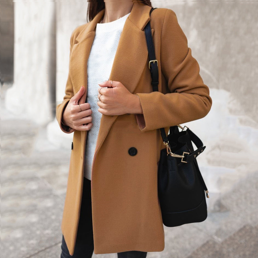 Winter Long Woolen Coats Limorista