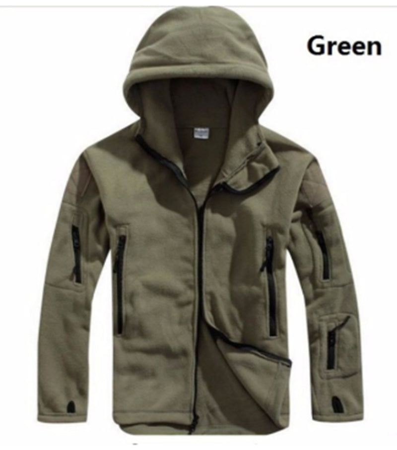 Men Military Winter Thermal Fleece Tactical Jacket Limorista