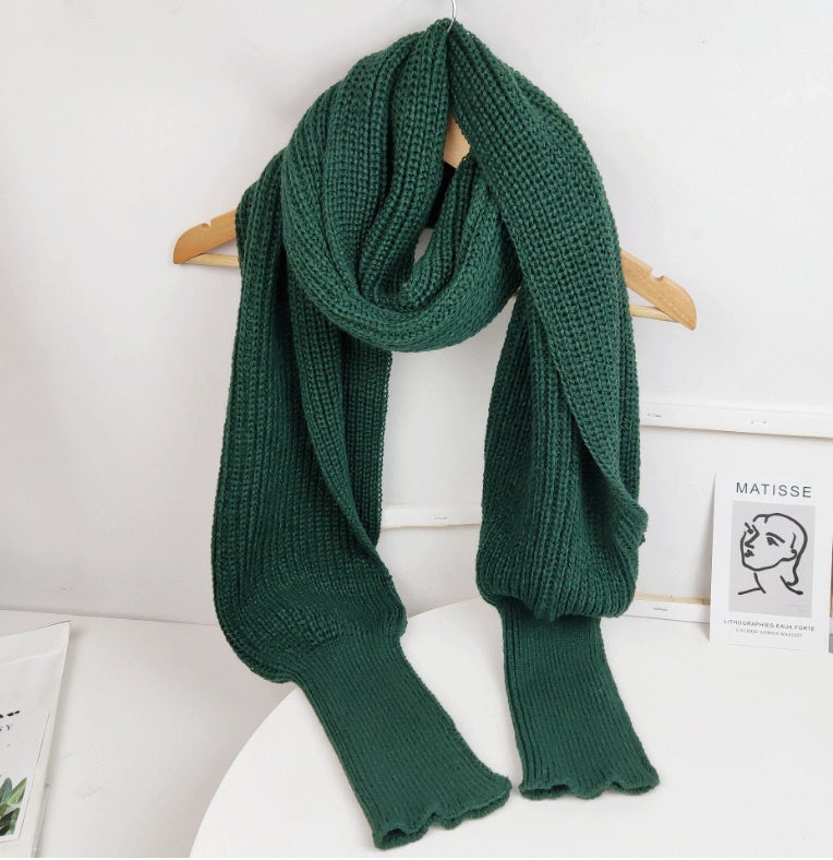 Sweater Scarf Cashmere Ladies Girl Woman Clothing Casual Wear Limorista