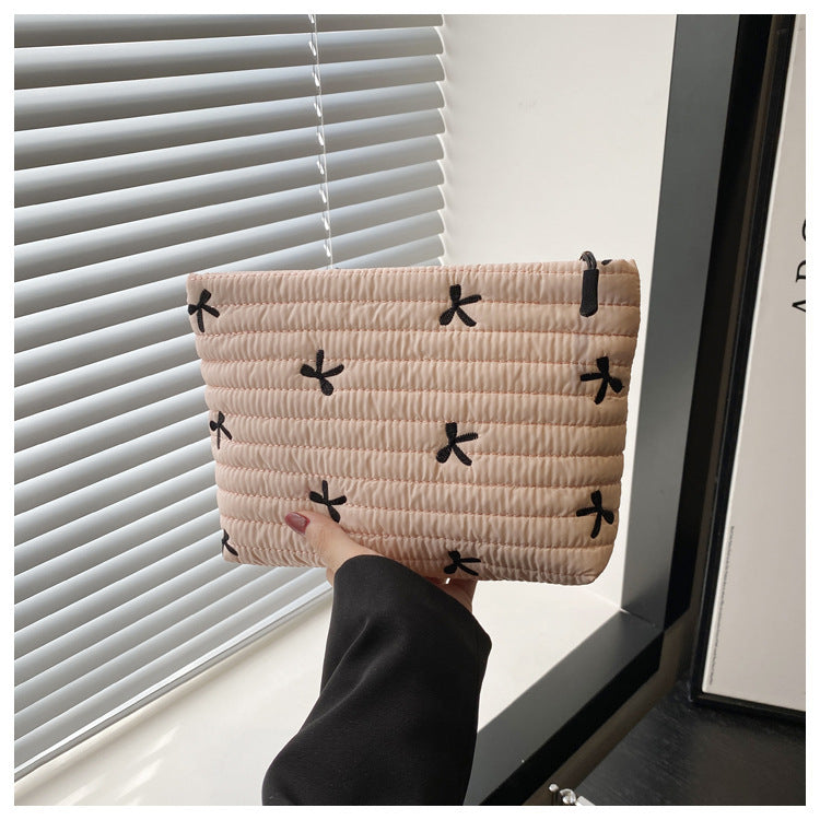 Oxford Cloth Butterfly Print Clutch For Women Limorista