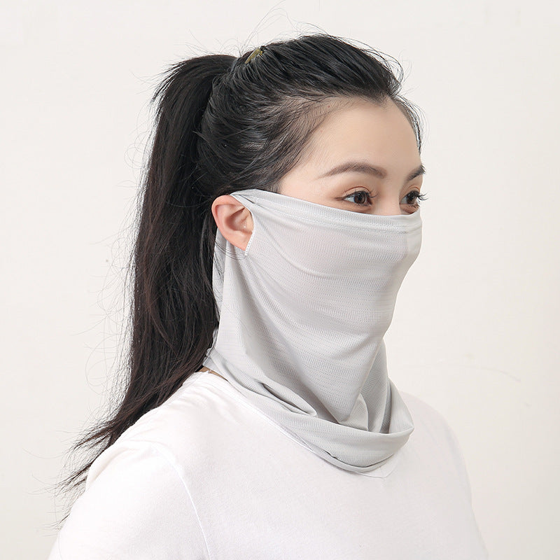 Outdoor Cycling Ice Silk Mesh Mask Sports Limorista