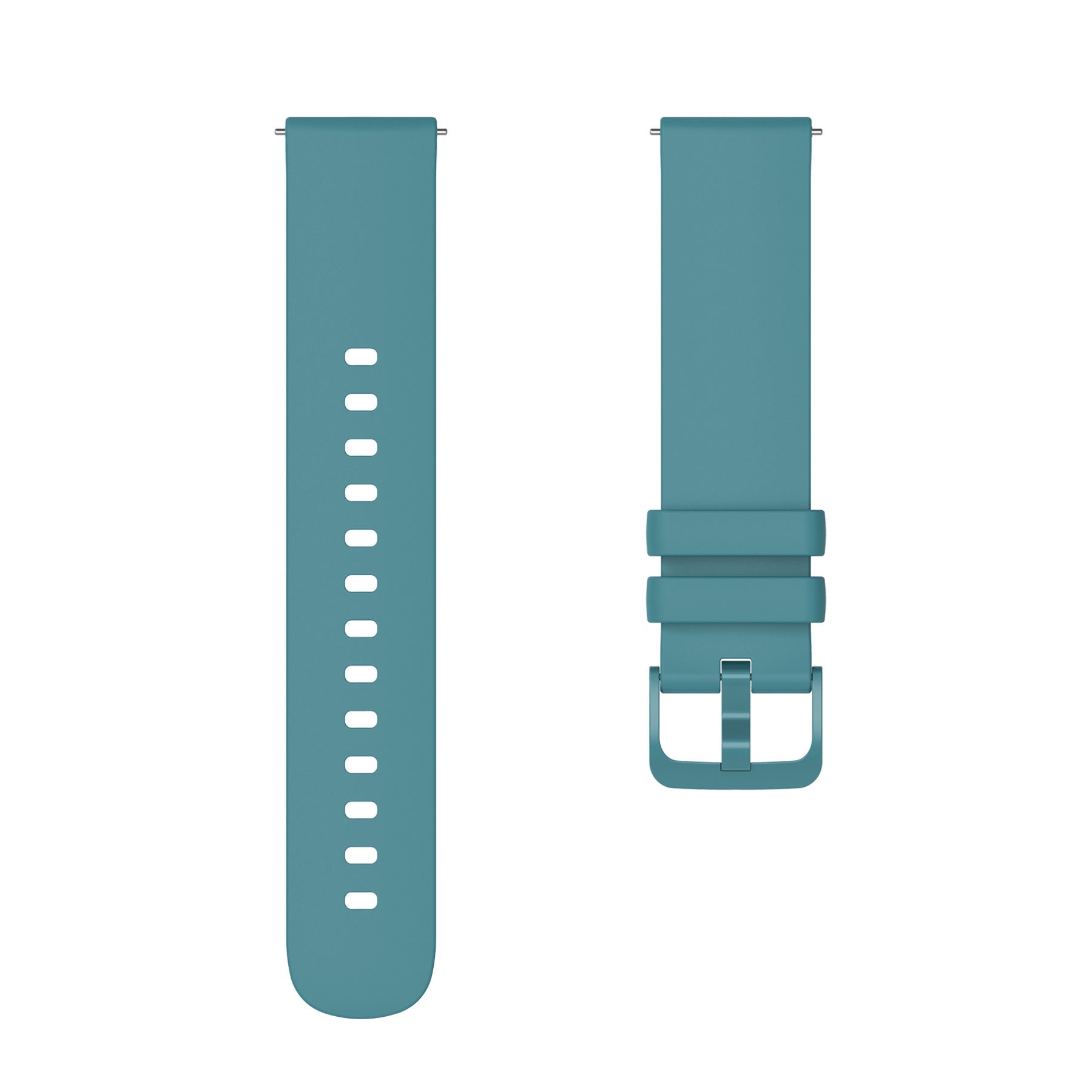 Flat Same Color Buckle Universal Silicone Strap Limorista
