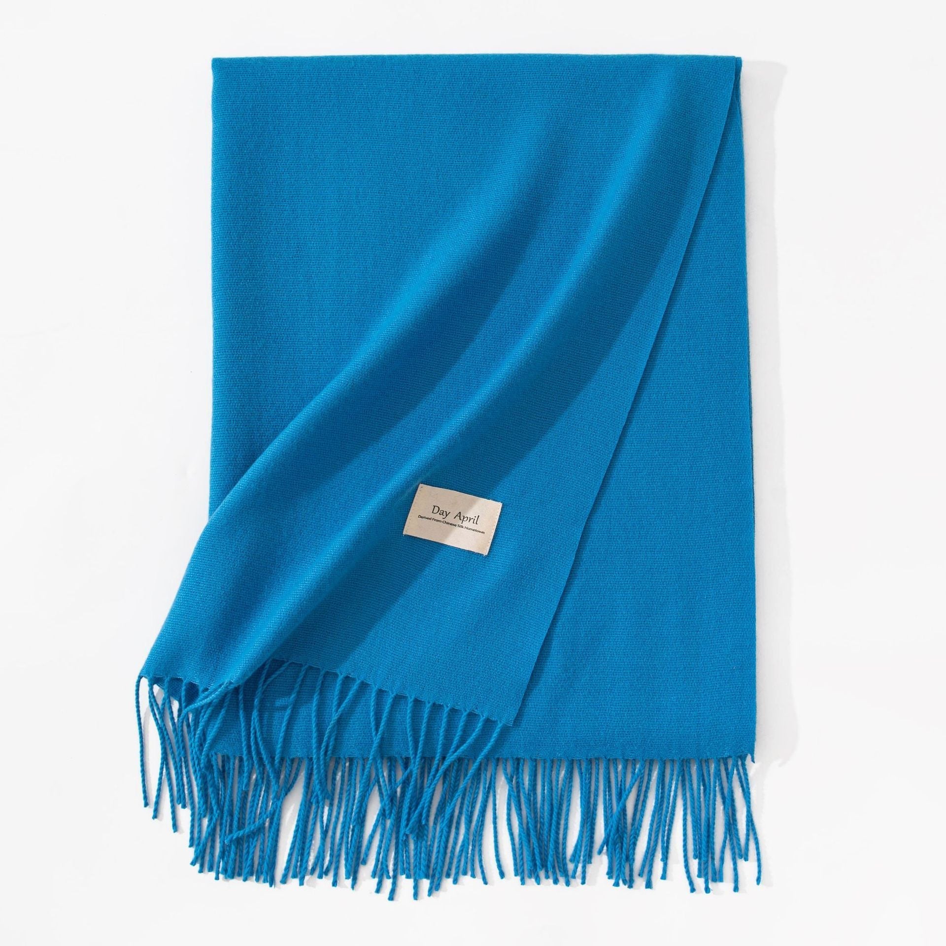 Pure Color Artificial Cashmere Scarf Women&