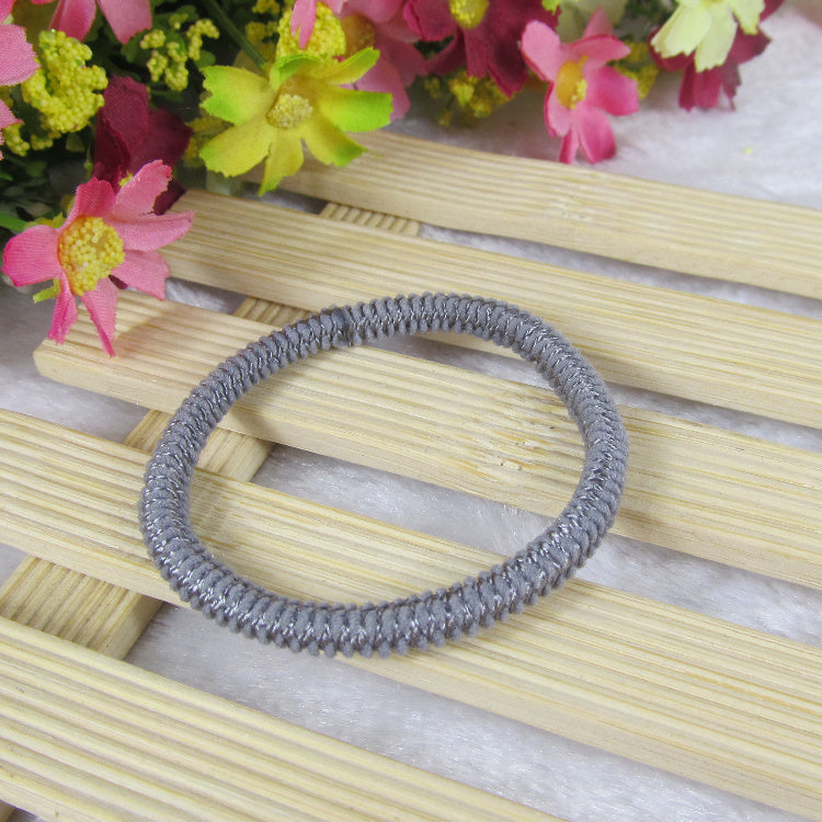 Fashion Hair Tie Cord Unembellished Elastic Band Limorista
