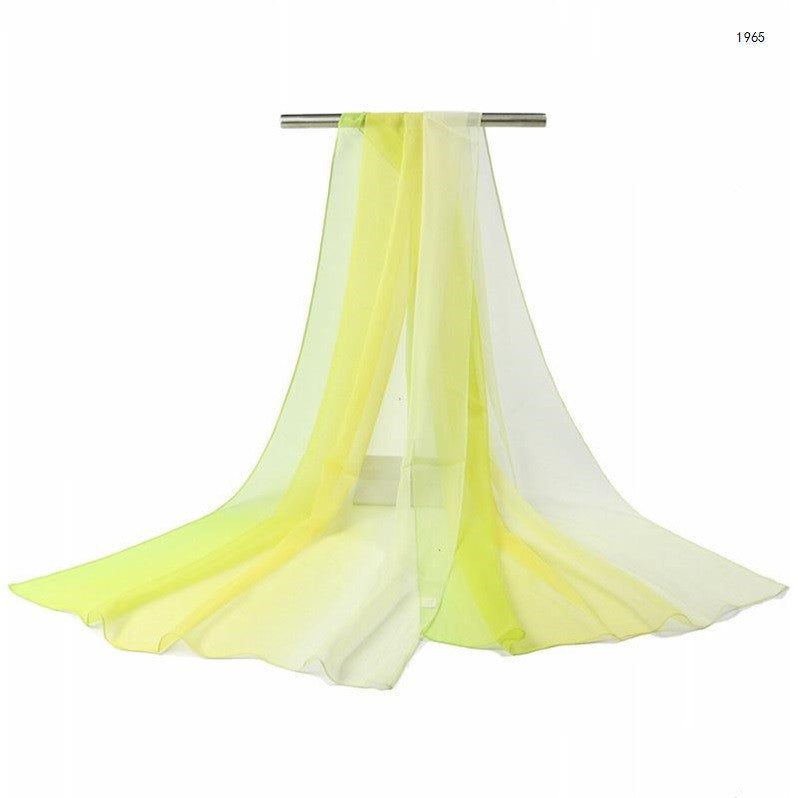 Gradient silk shawl Limorista