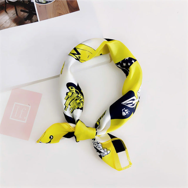 Printed scarf scarf Limorista