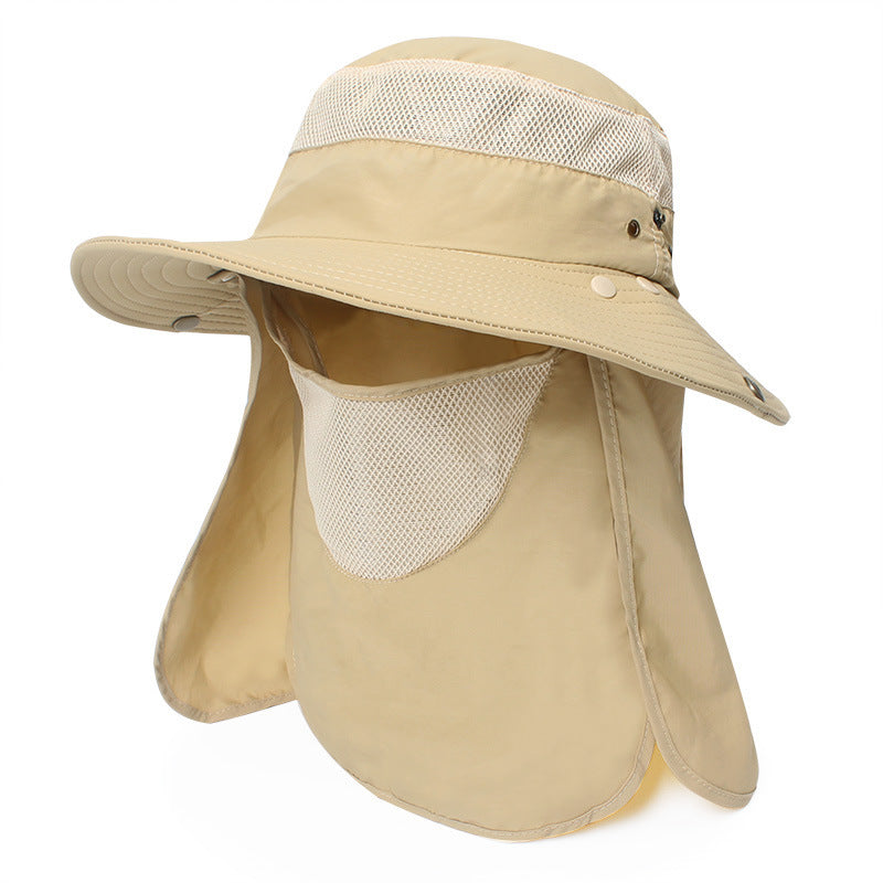Windproof Sunscreen VisorCap Summer Cycling Fishing Hat Thin Quick-Drying BreathableCap Limorista