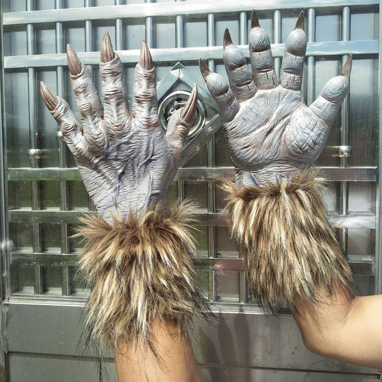 Latex Werewolf Gloves Limorista