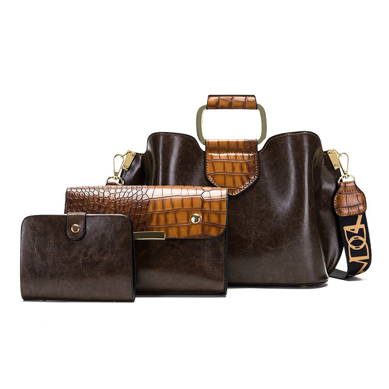 Three-piece Single Shoulder Messenger Bag Limorista