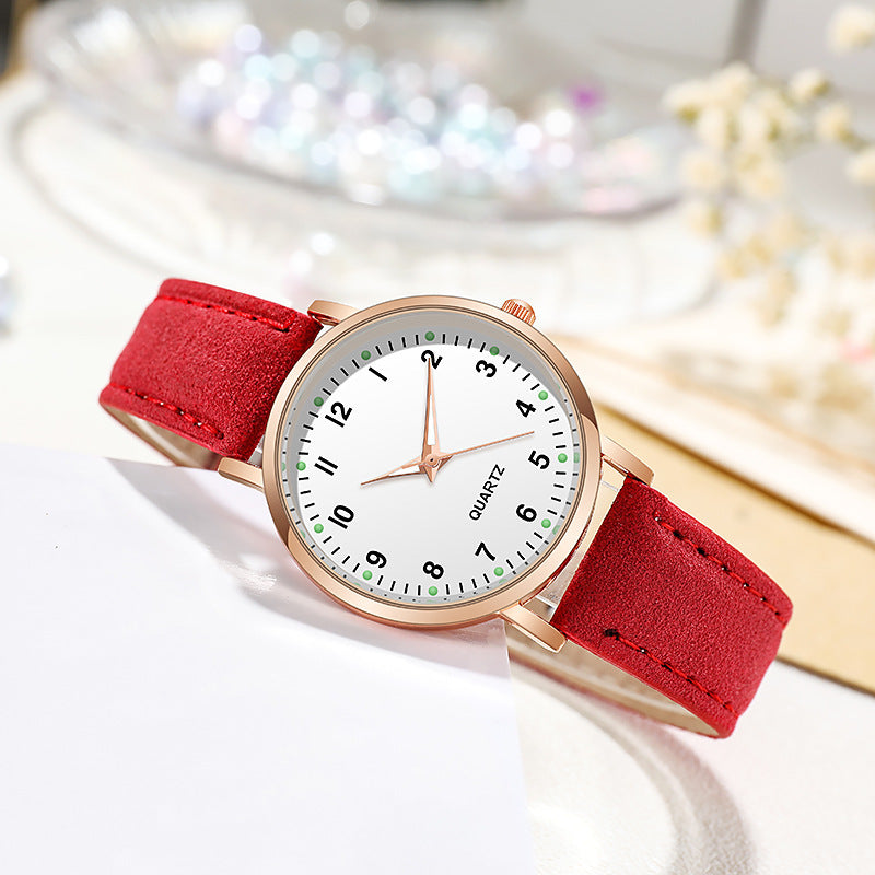 Casual Simple Digital Retro Ladies Quartz Watch Limorista