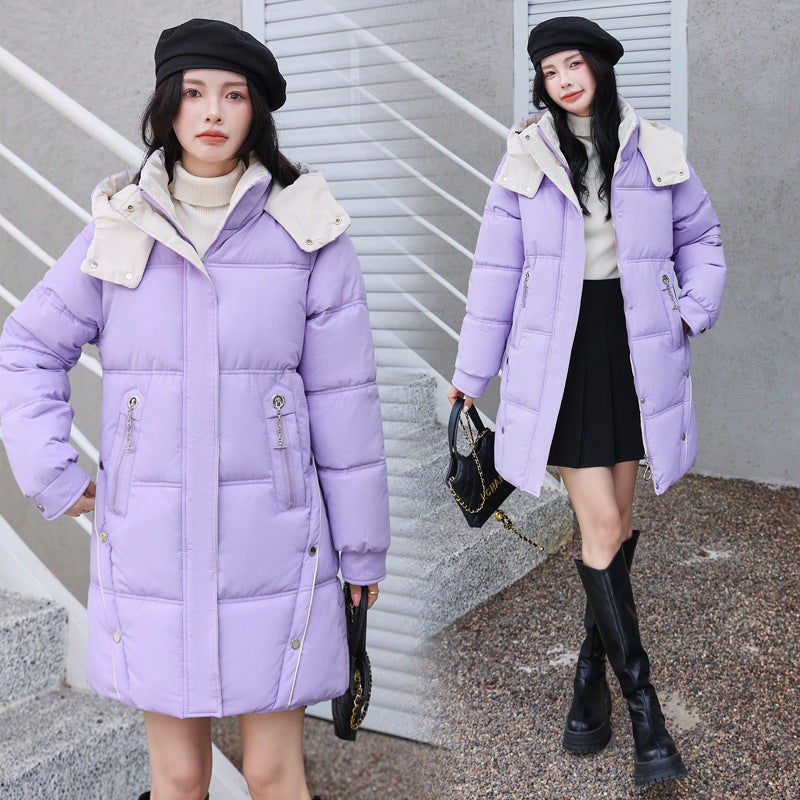 Winter Loose Down Cotton-padded Coat Women&
