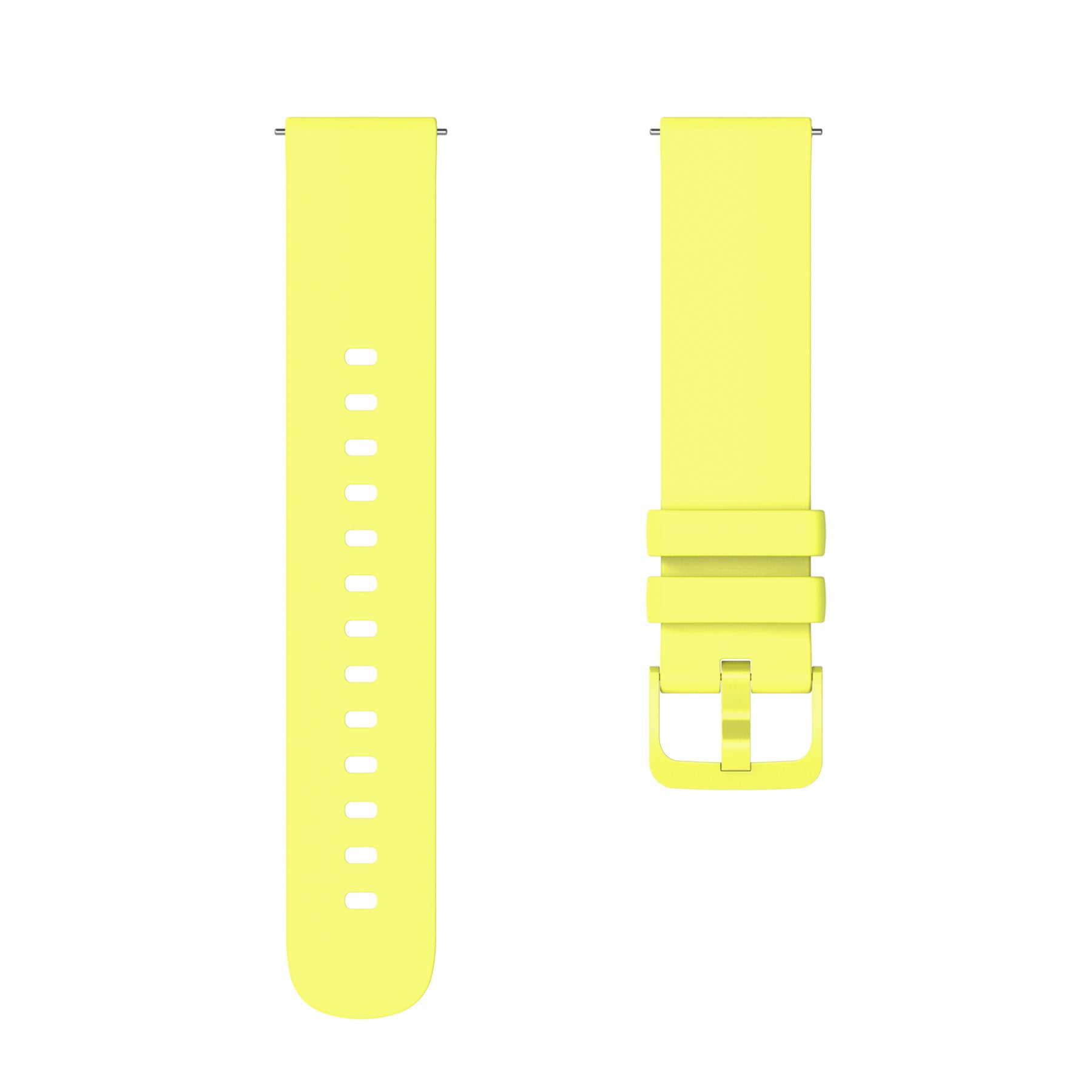 Flat Same Color Buckle Universal Silicone Strap Limorista