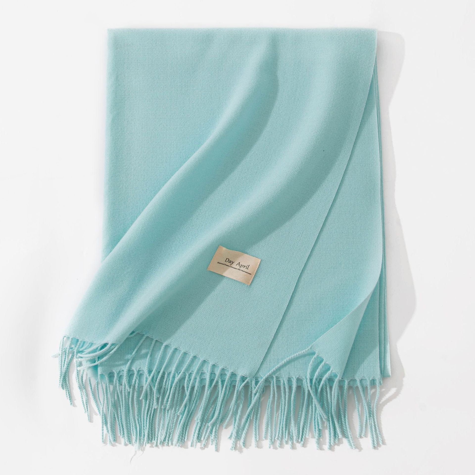 Pure Color Artificial Cashmere Scarf Women&