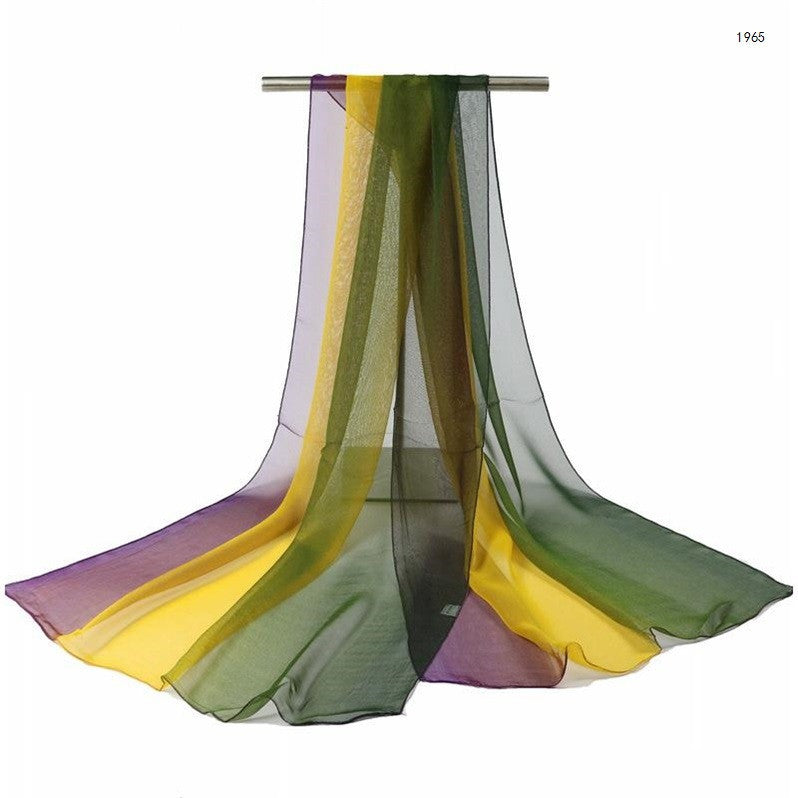 Gradient silk shawl Limorista