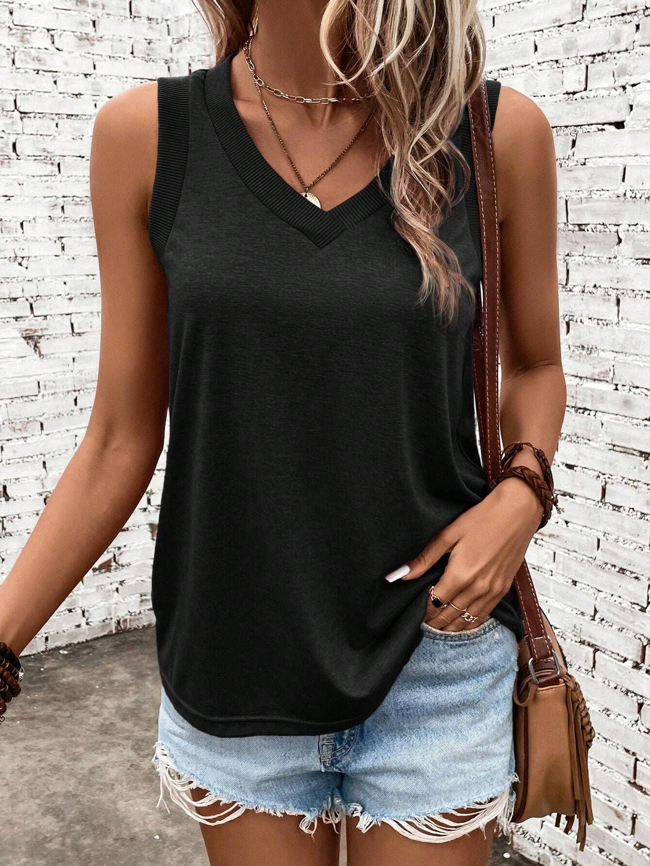 Fashion Sleeveless Comfortable T-shirt Women Limorista
