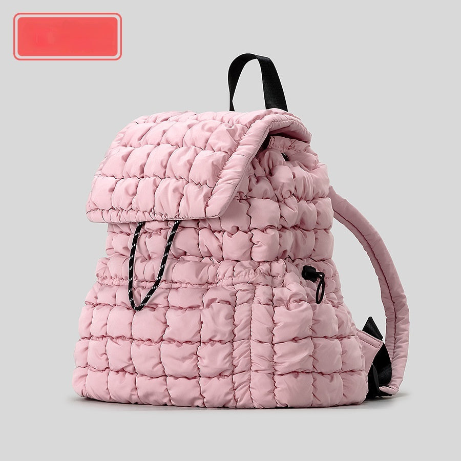 Large Capacity Puff Backpack Women&