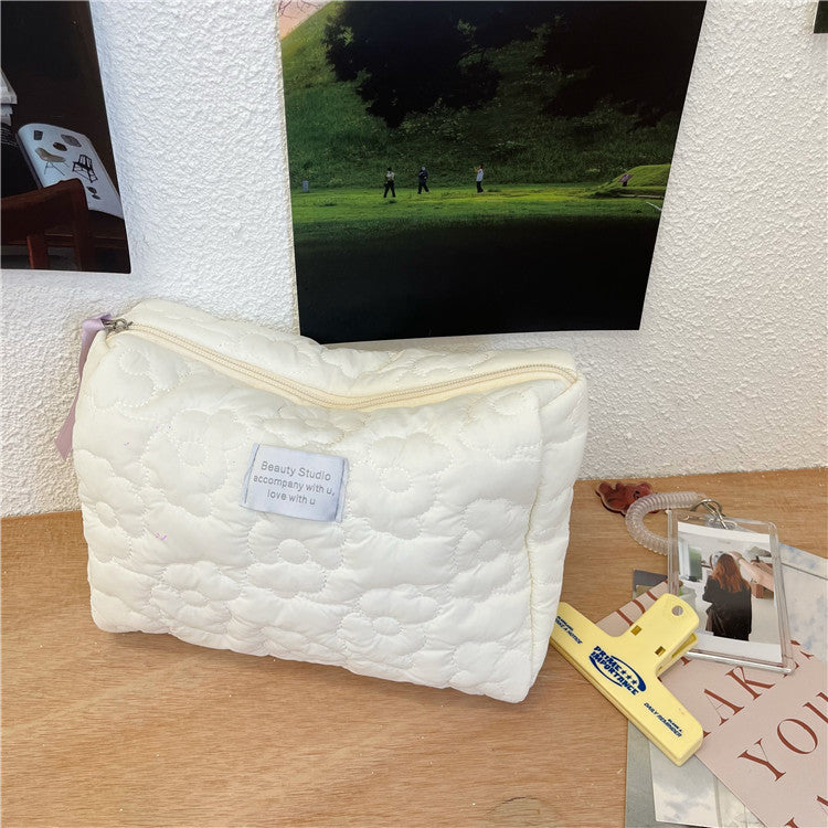 Ins Soft Flower Cosmetic Bag Limorista