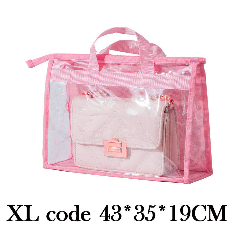 Bag Dust Bag Wardrobe Hanging Bag Storage Bag Pvc Transparent Waterproof Leather Bag Protection Storage Hanging Bag Limorista