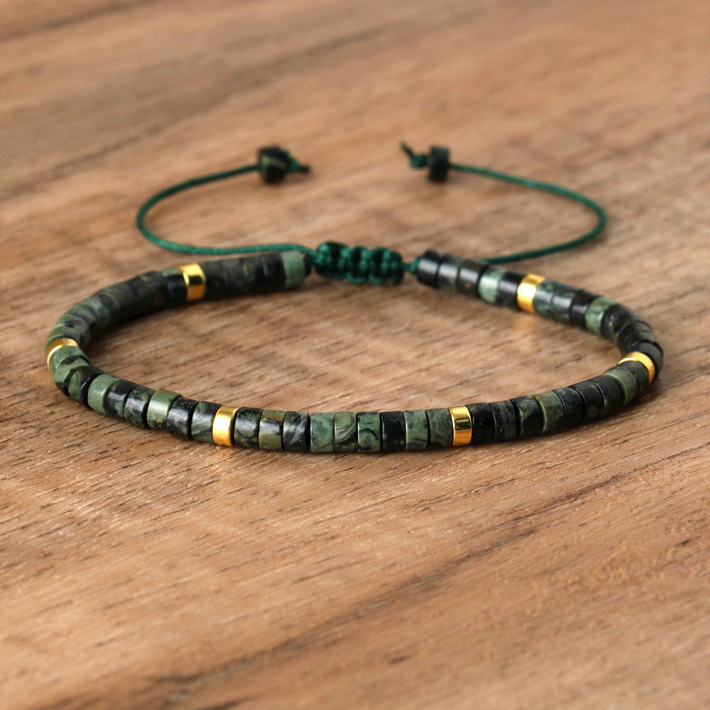 Spacer Beads Beaded Weave Bracelet Women&