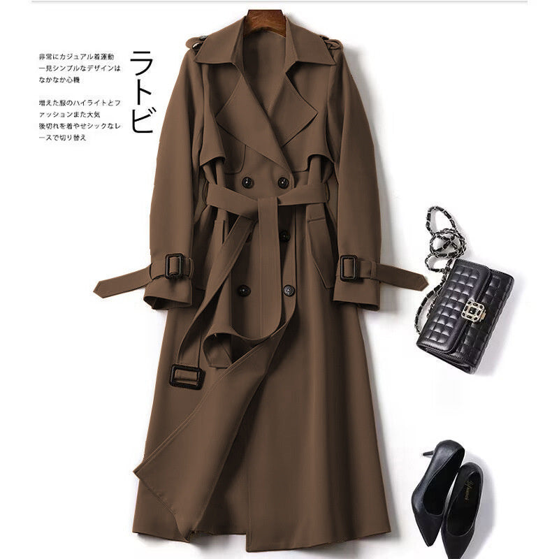 British style over the knee coat Limorista