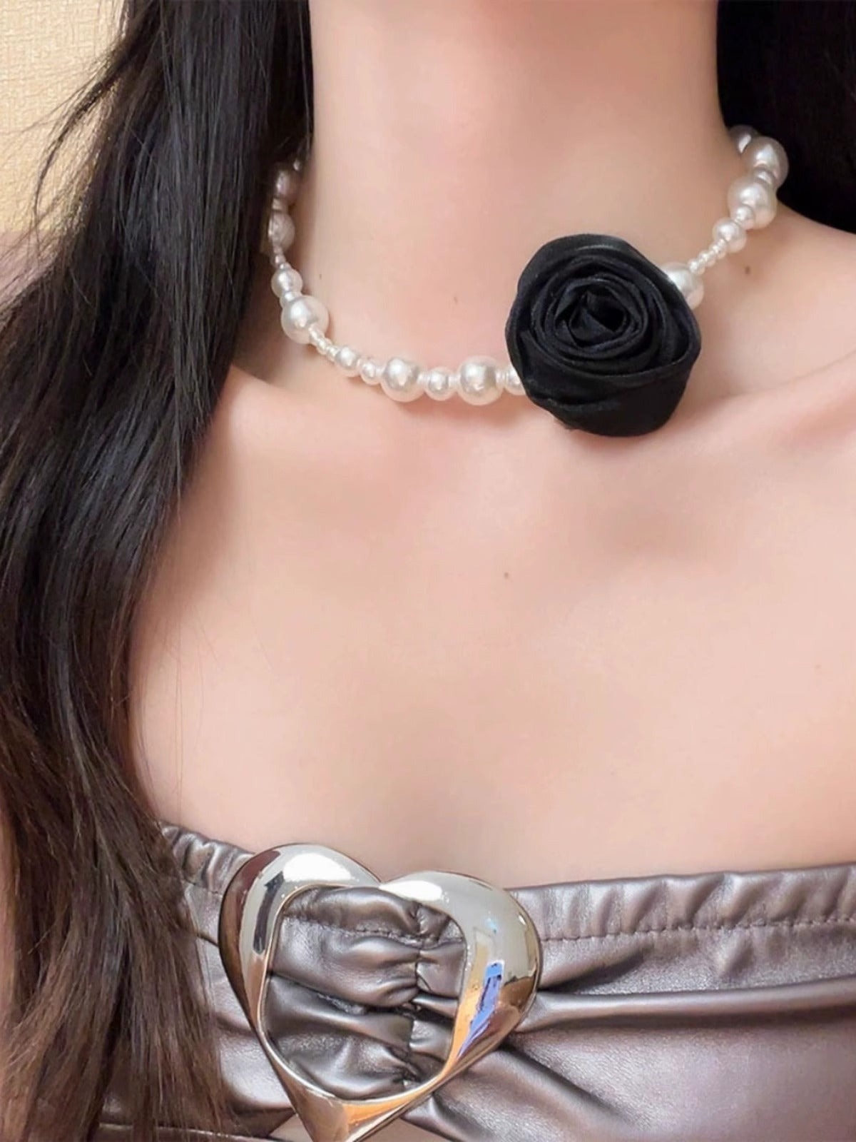 Bow Purple Neck Accessories Sexy Collar Female Band Limorista