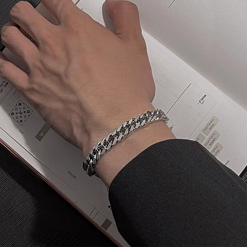 Fashion Personality Cuban Keel Bracelet Men Limorista