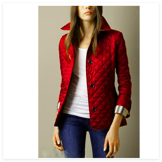 Fashionable Temperament Lapel Single-breasted Slim-fit Warmth Limorista