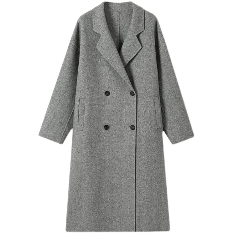 Mid-length Cashmere Coat Women&