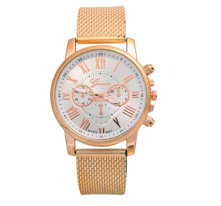 PVC multi-color face bracelet watch Roman digital face quartz watch WISH hot sale ladies Geneva watch Limorista