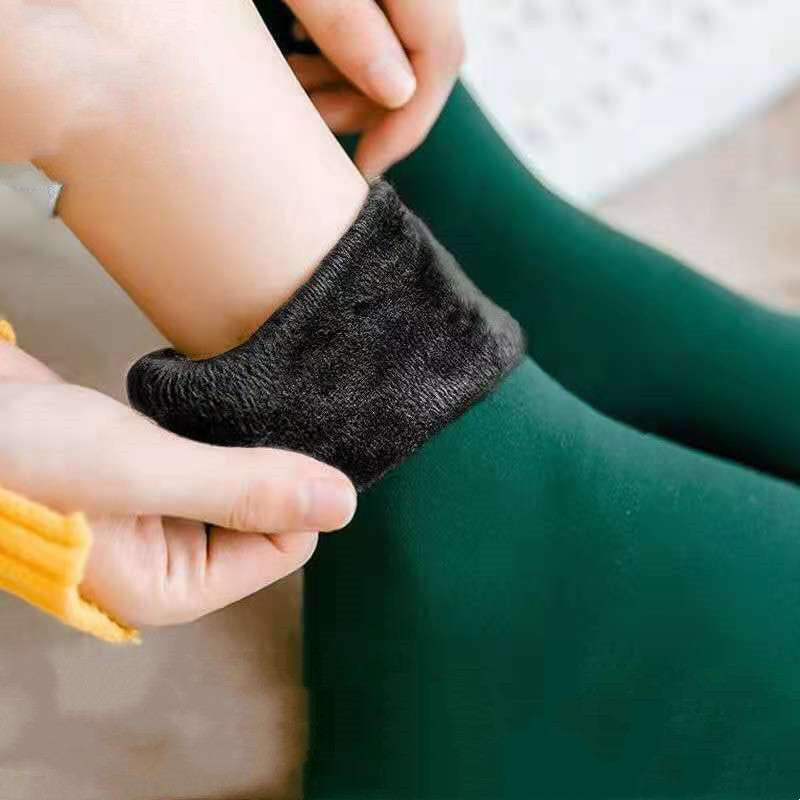 Winter Plush Thickened Mid Height Warm Snow Socks Limorista