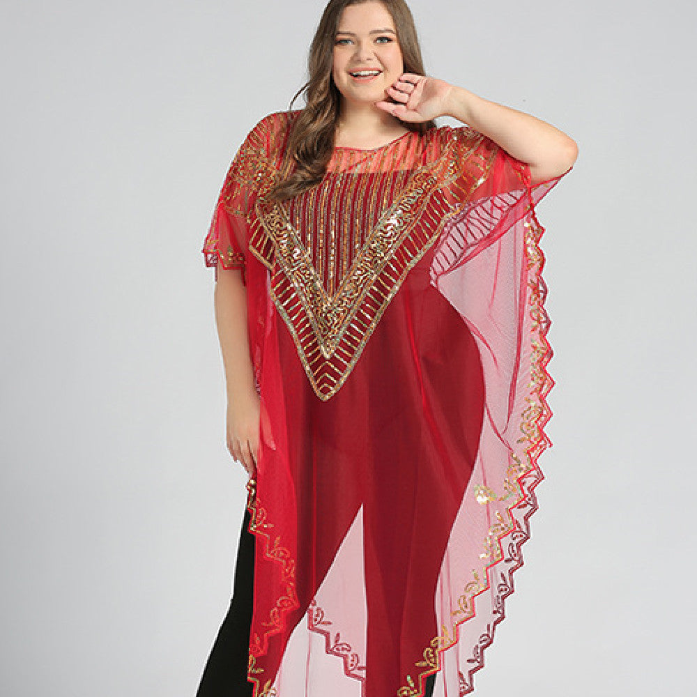 Personalized Batwing Sleeve Women&