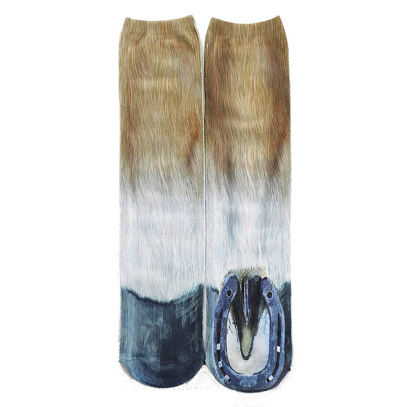 3D animal print socks Limorista
