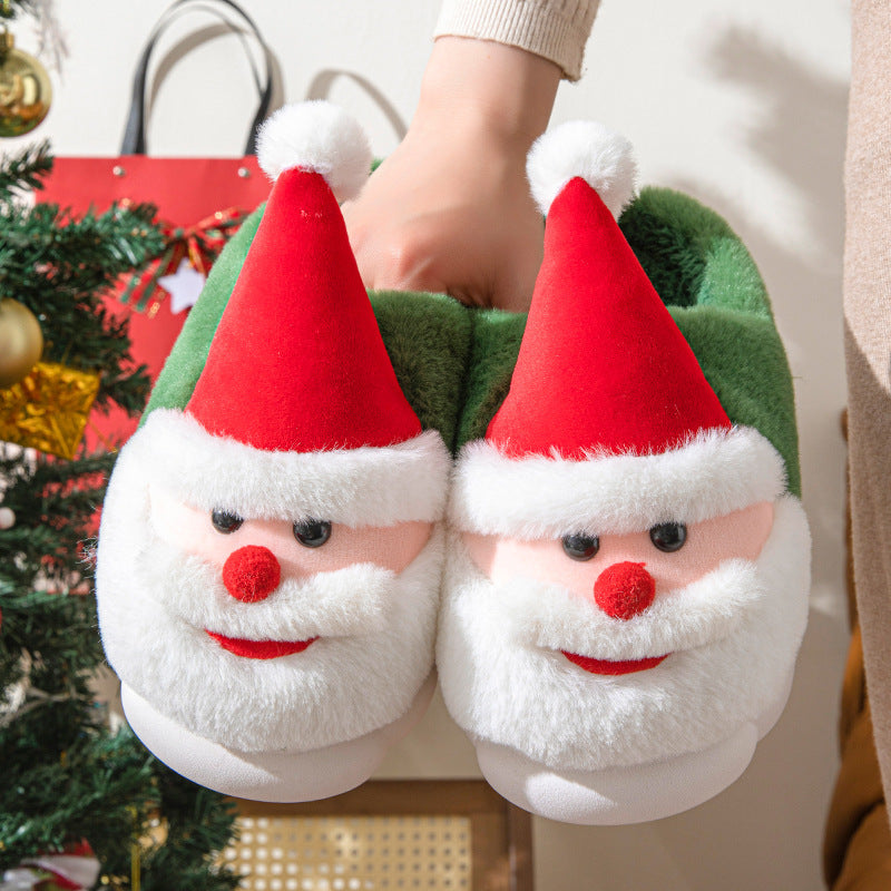 Santa Claus Home Thick-soled Non-slip Slippers Limorista